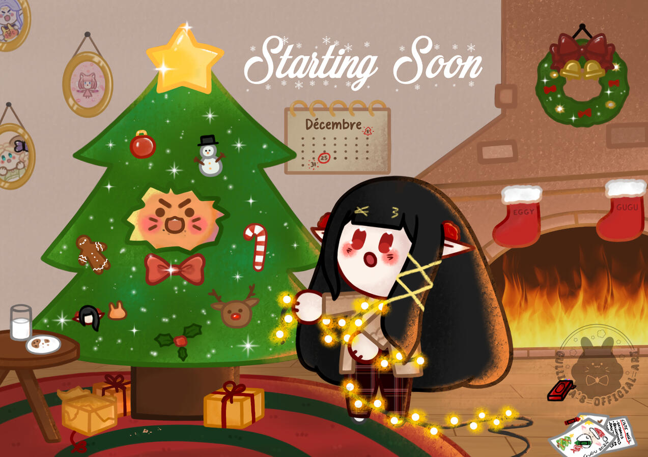Illustration Potat Gulliana_VT Christmas Starting soon Illustration Potat Gulliana_VT Christmas Starting soon